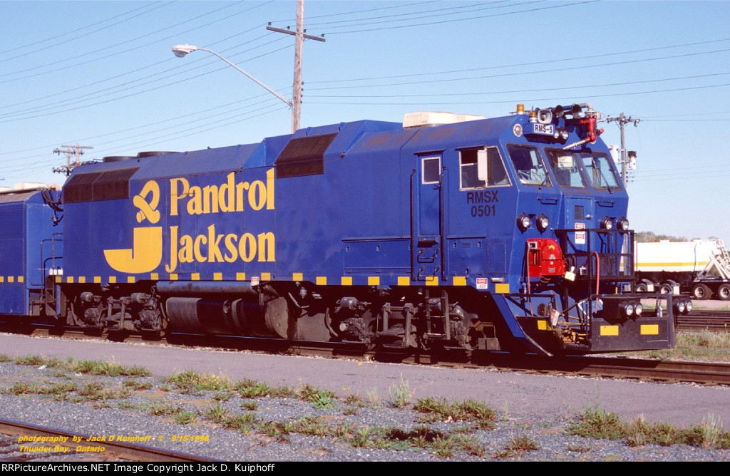 RMSX-5, Thunder Bay, Ontario. September 15, 1998. 